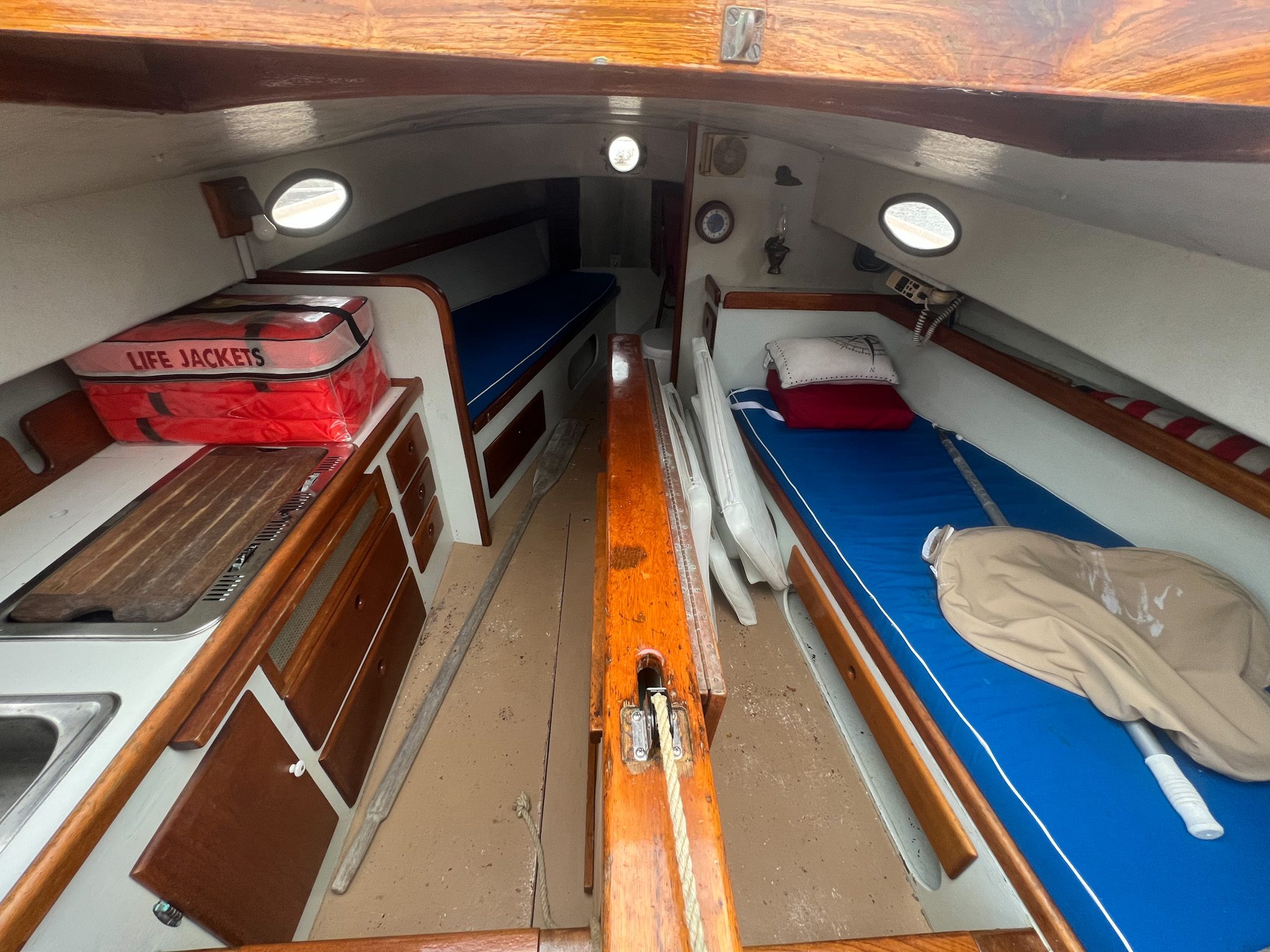Marshall 22 Sloop Rigged Marshall 22 | Arey's Pond Boat Yard