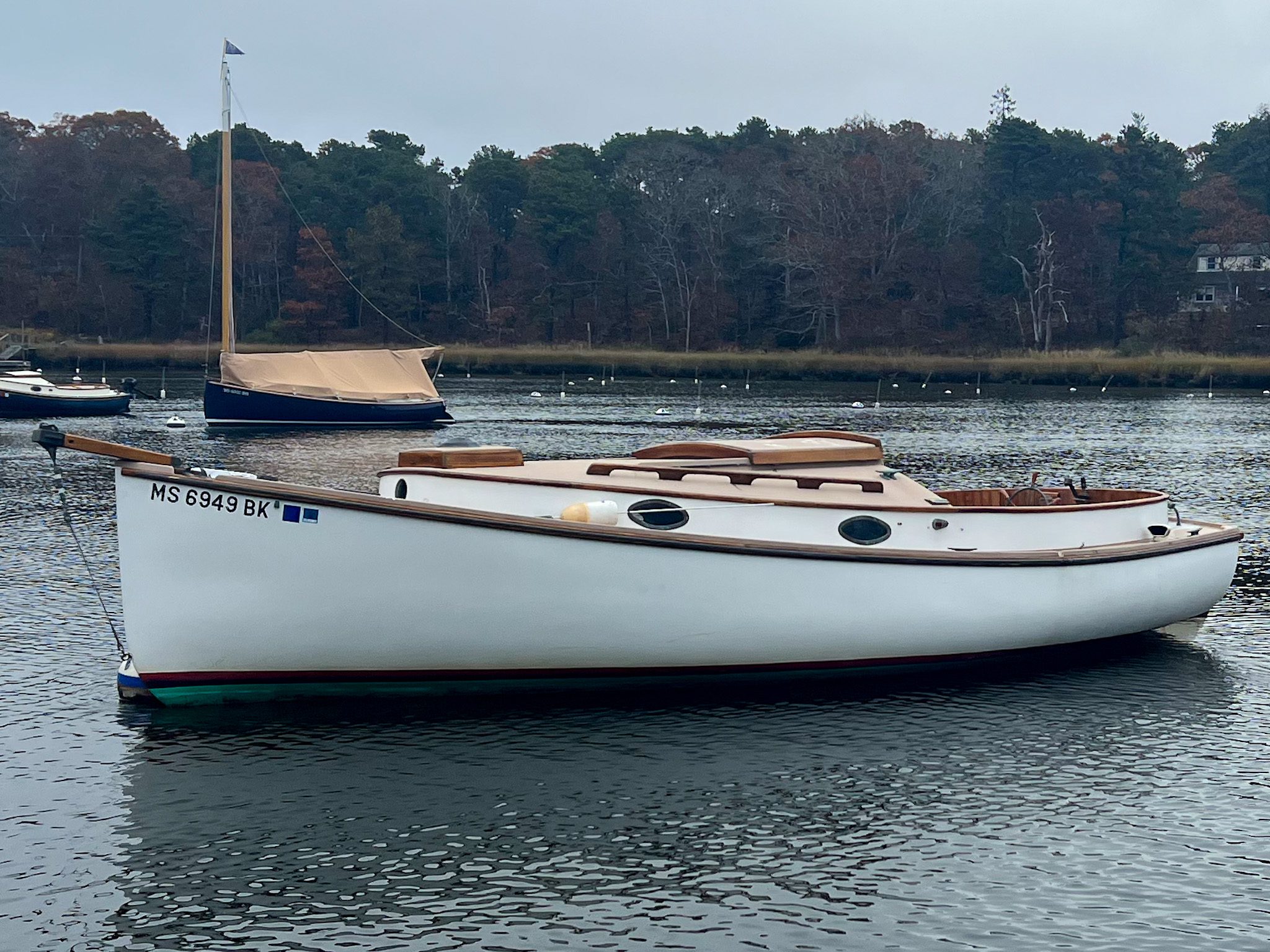 Marshall 22 Sloop Rigged Marshall 22 | Arey's Pond Boat Yard